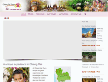 Tablet Screenshot of chiangmai-tours.net
